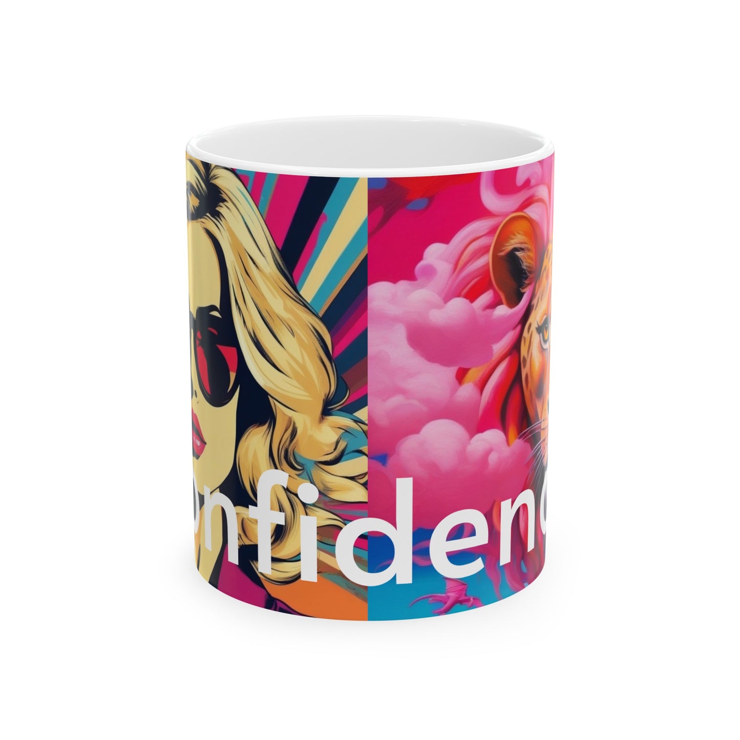 Ceramic Mug, (11oz, 15oz) “Confidence”